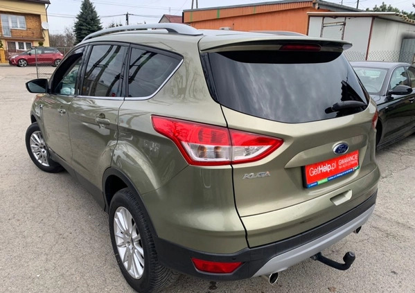 Ford Kuga cena 49900 przebieg: 195008, rok produkcji 2014 z Brzesko małe 436